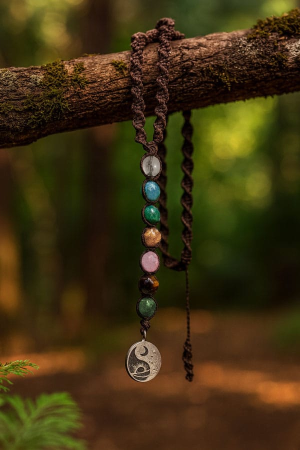 خرید گردنبند دست ساز نخی